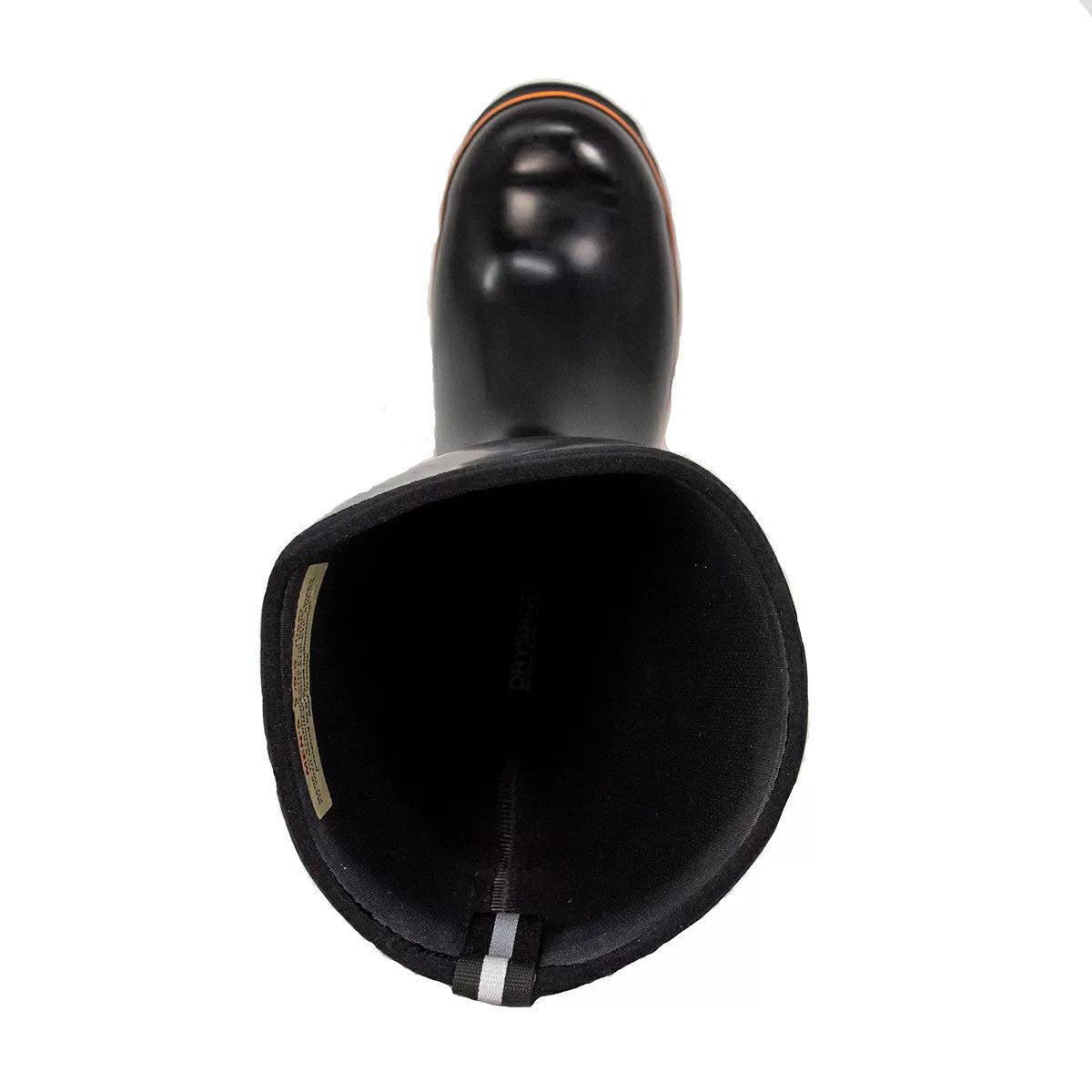 DRYSHOD® Seamonster Premium Rubber Fishing Boots - Black/Orange - QC Supply -