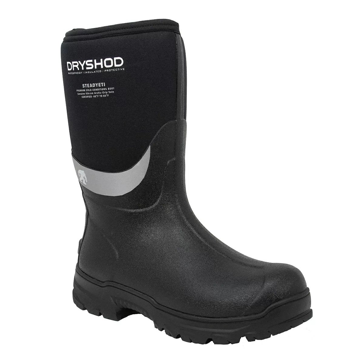 DRYSHOD® SteadYeti Mid Boots - Black - QC Supply -