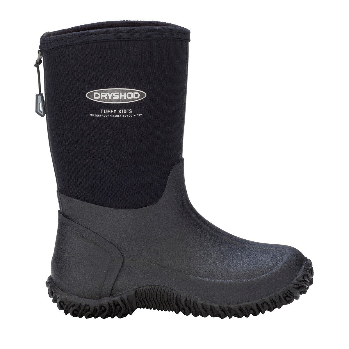 DRYSHOD® Tuffy Kid's Sport Boot - Black/Gray - QC Supply -