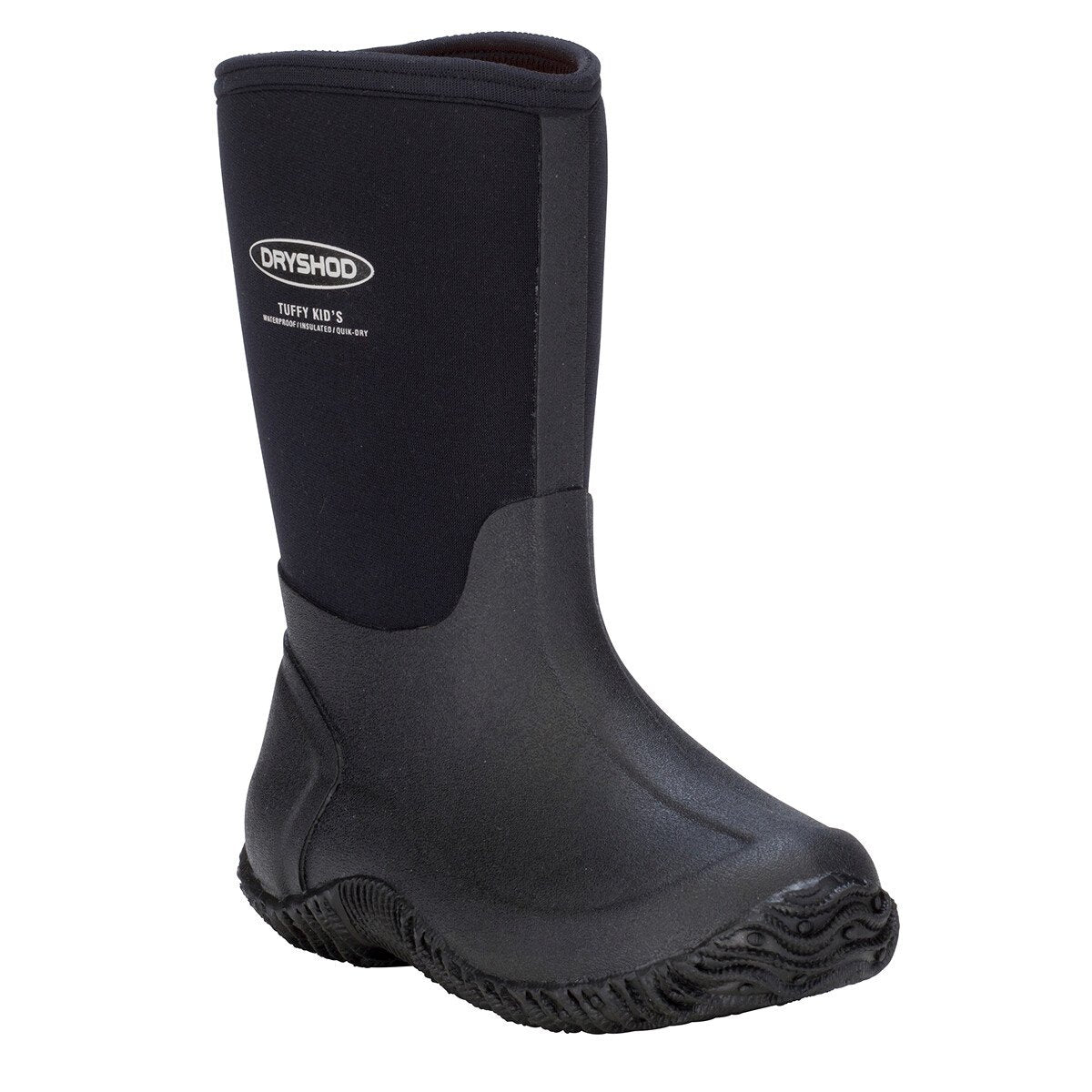 DRYSHOD® Tuffy Kid's Sport Boot - Black/Gray - QC Supply -