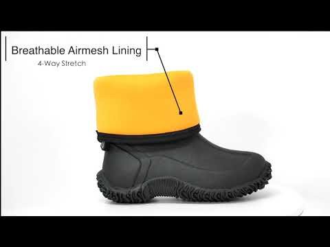 DRYSHOD® Tuffy Kid's Sport Boot - Black/Gray - QC Supply -