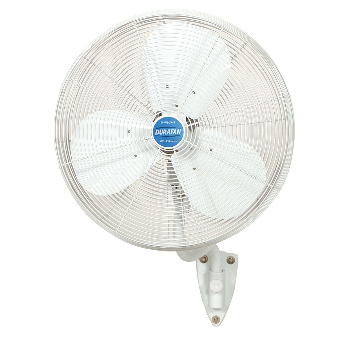 DURAFAN® Indoor/Outdoor Oscillating Wall Mount Fan - 24" - QC Supply -
