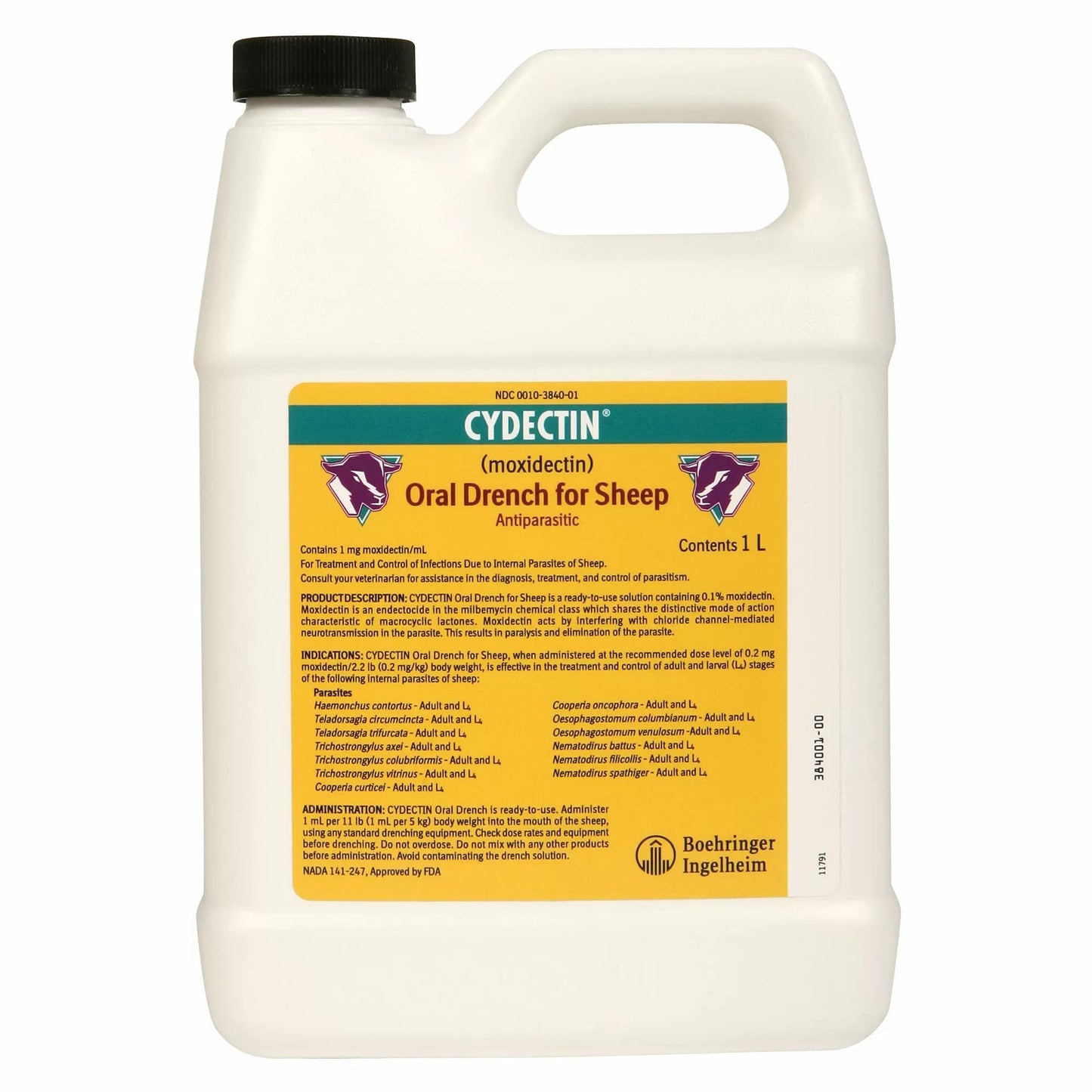 Elanco™ Cydectin® Oral Drench for Sheep - 1 Liter - QC Supply -