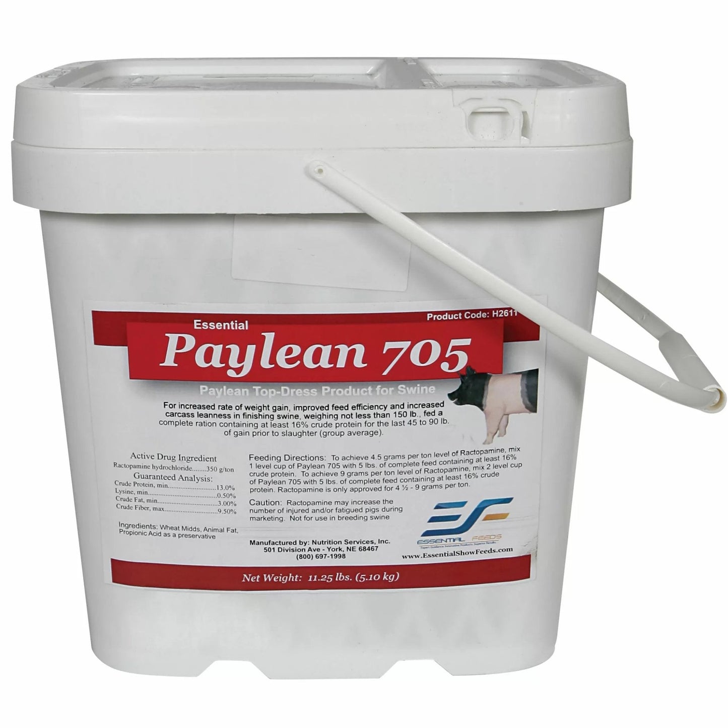 Essential™ Feeds Paylean 705 Swine Supplement - 11.25 lbs. - QC Supply -