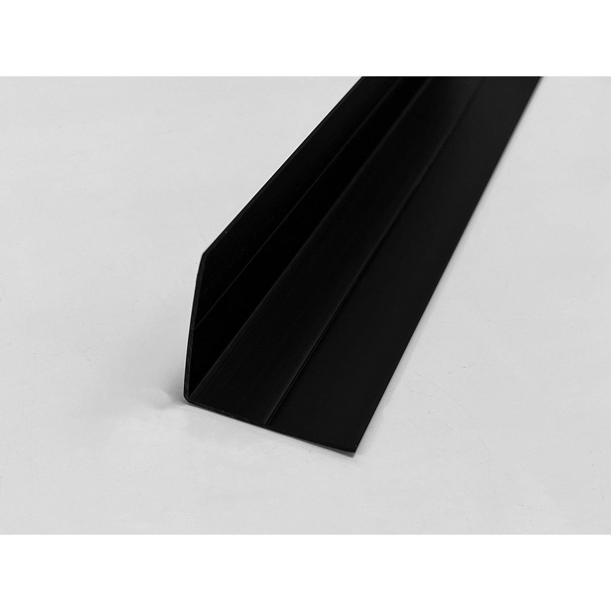 EZ Liner™ 12' PVC 90°Trim, Black - QC Supply -