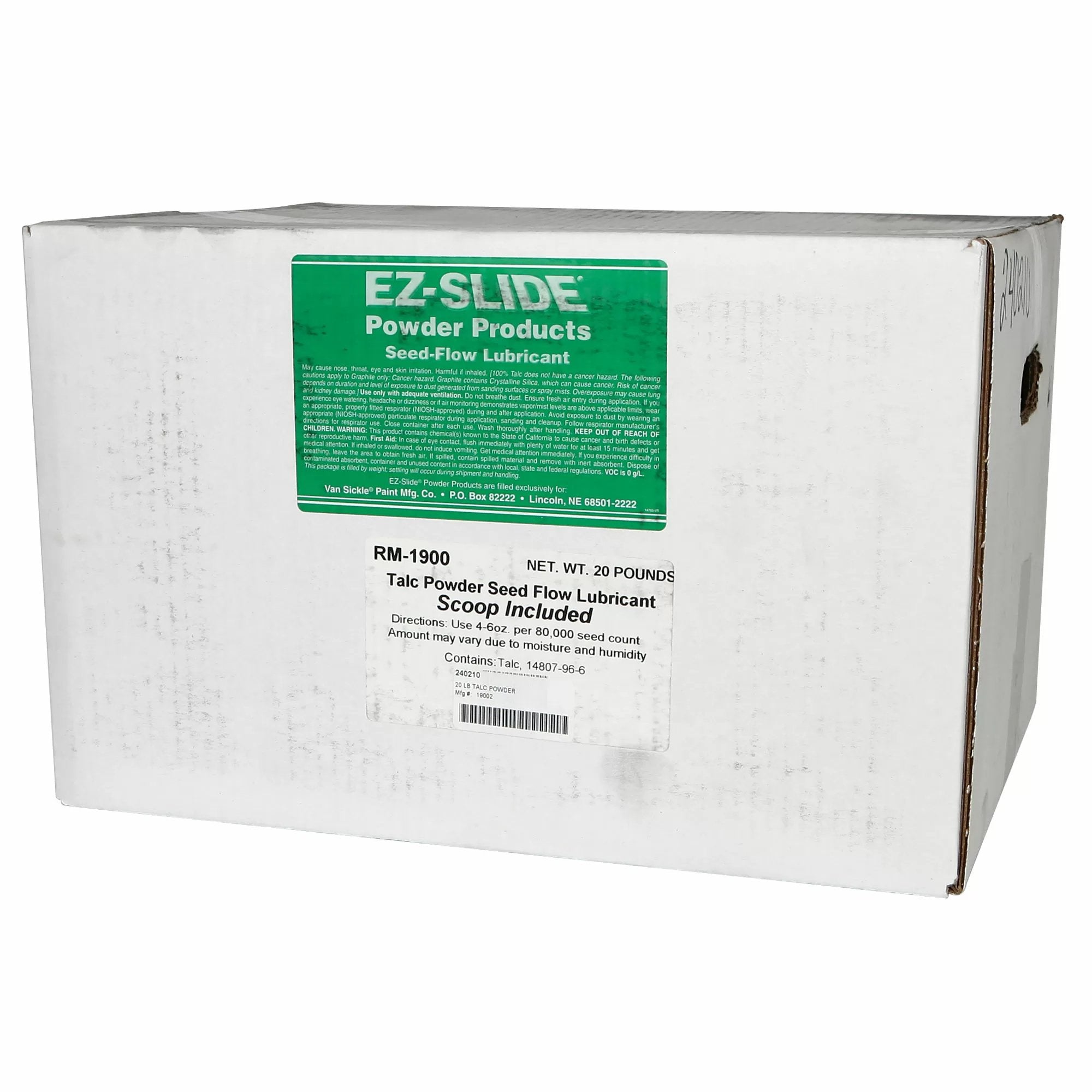 talc seed flow lubricant EZ-Slide® Talc Powder