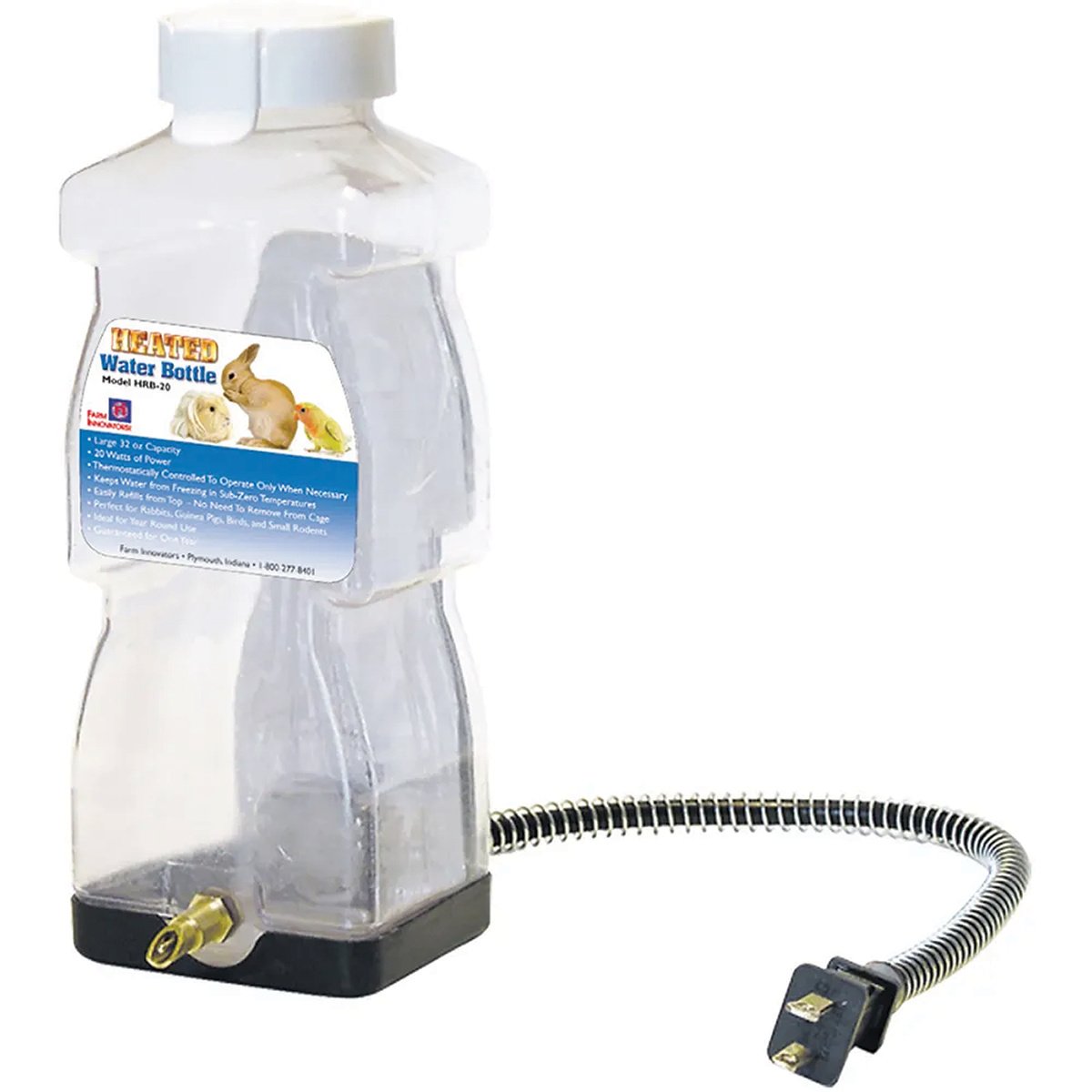 Farm Innovators™ Heated Water Bottle - 32 oz. - QC Supply -