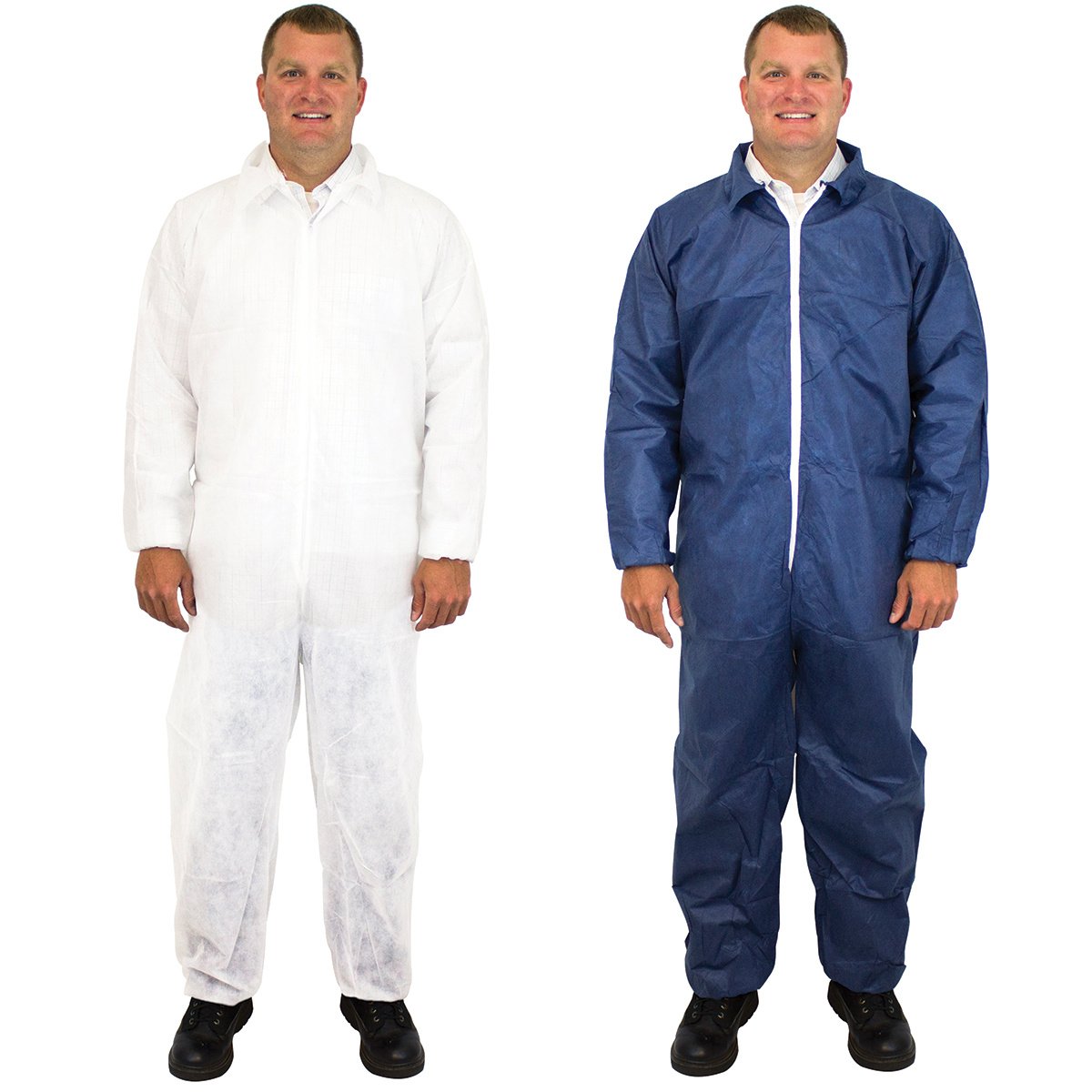 FIVE ROCK® Heavy Weight Disposable Coveralls - QC Supply -