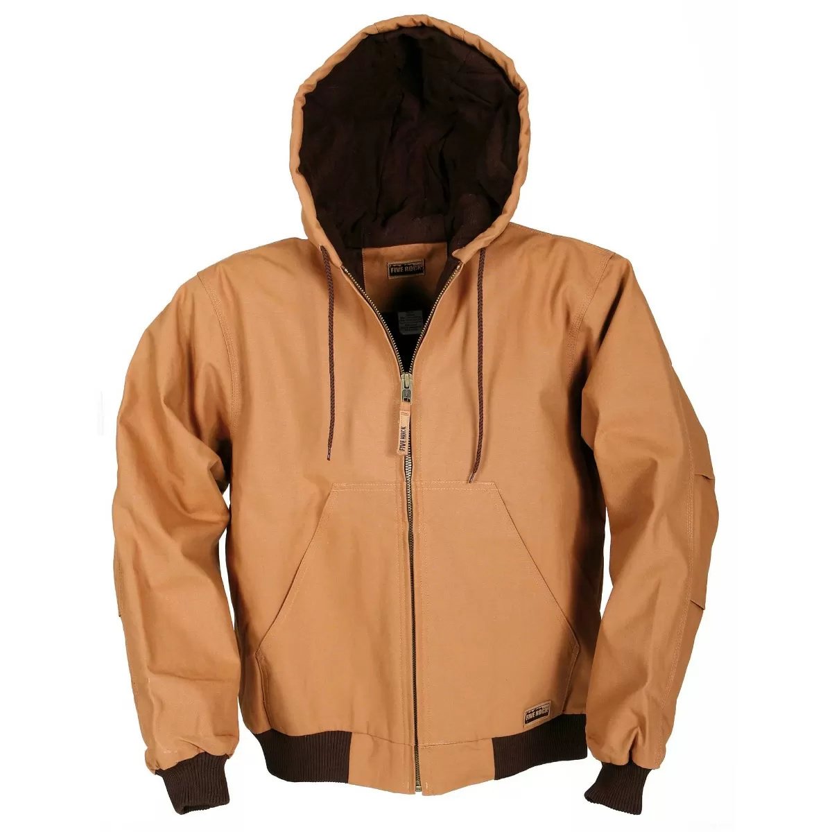FIVE ROCK® Quilt - Lined Hooded Jacket - QC Supply -