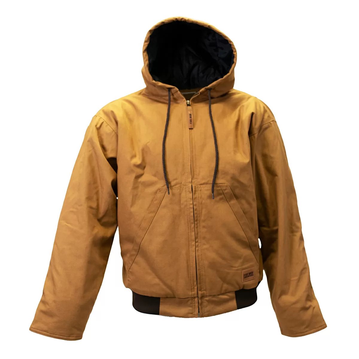 FIVE ROCK® Quilt - Lined Hooded Jacket - QC Supply -