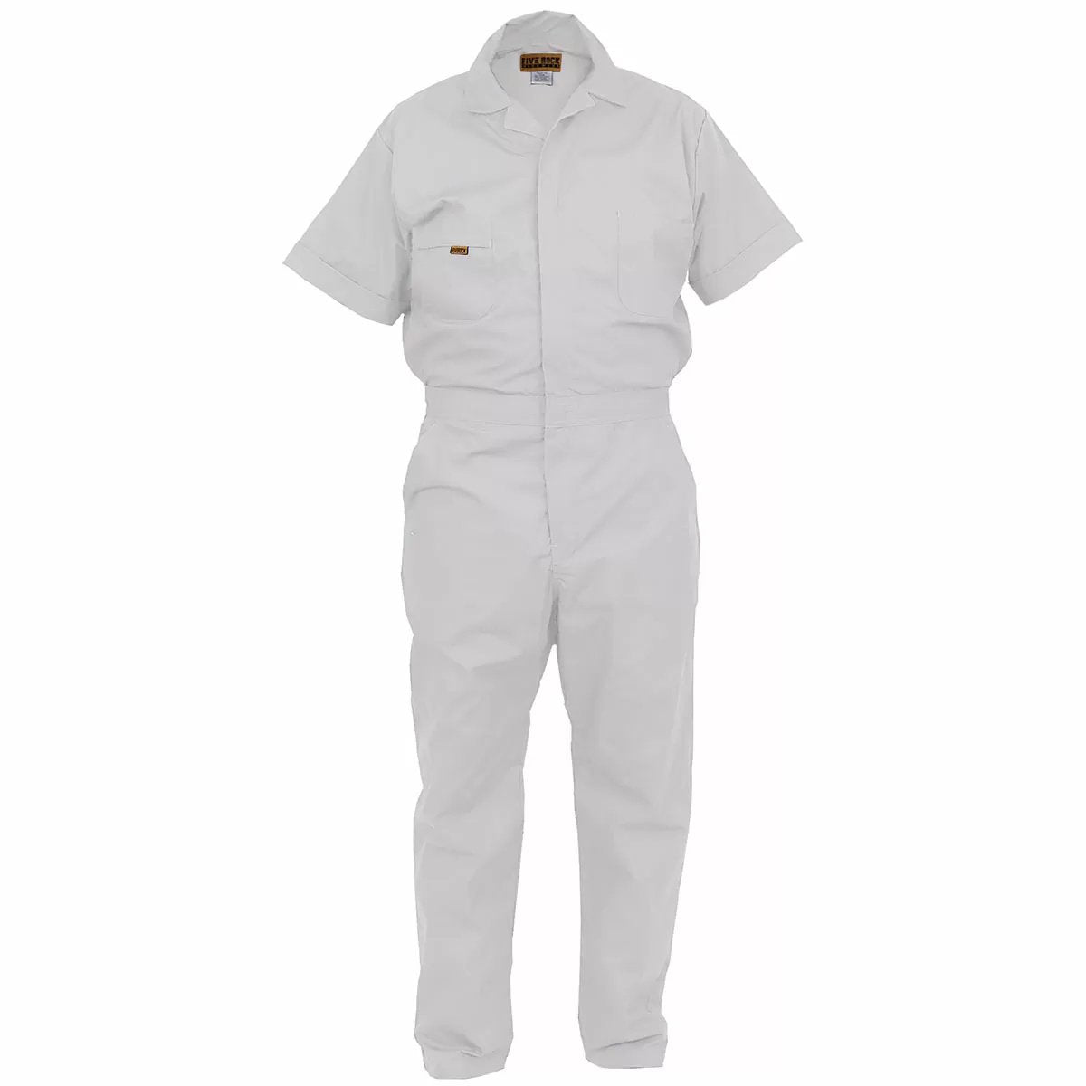 FIVE ROCK® Short Sleeve Poplin Unlined Coverall - Regular Fit - QC Supply -