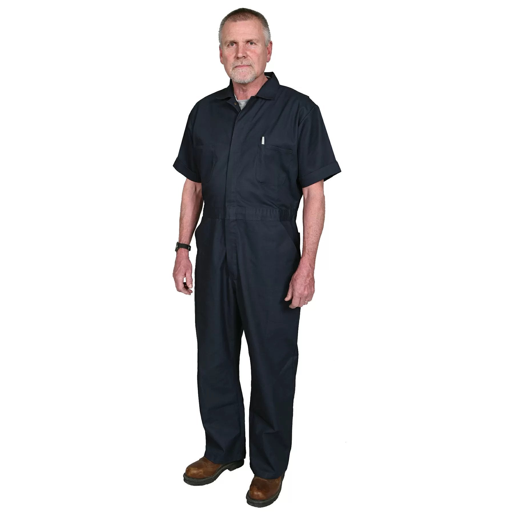 FIVE ROCK® Short Sleeve Unlined Twill Coveralls - QC Supply -