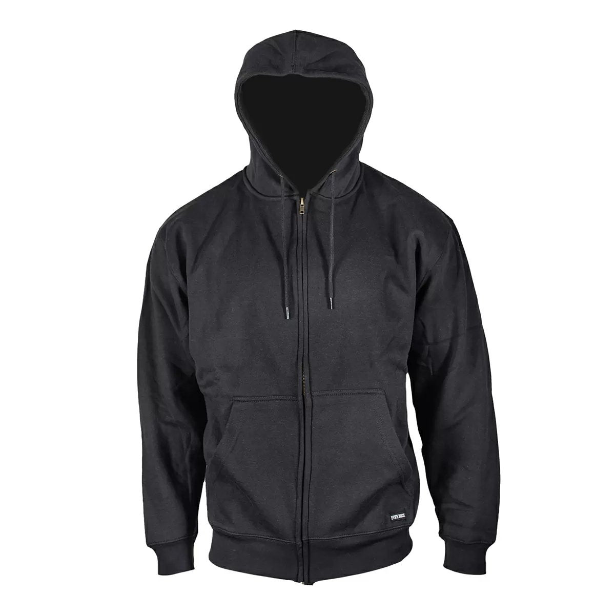 FIVE ROCK® Thermal Lined Zip Front Hooded Sweatshirt - QC Supply -