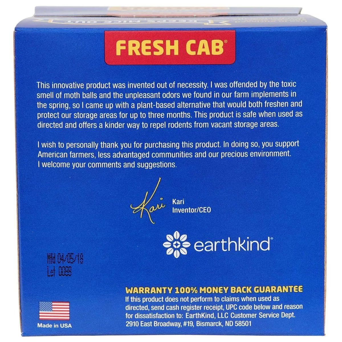 Fresh Cab® Rodent Repellent - Box of 4 - QC Supply -