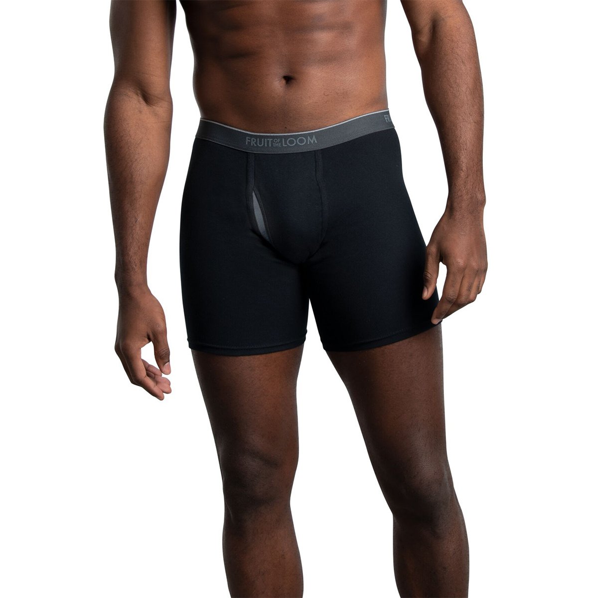 Fruit of the Loom® Men's Eversoft® CoolZone® Fly Boxer Briefs - 6 Pack - QC Supply -