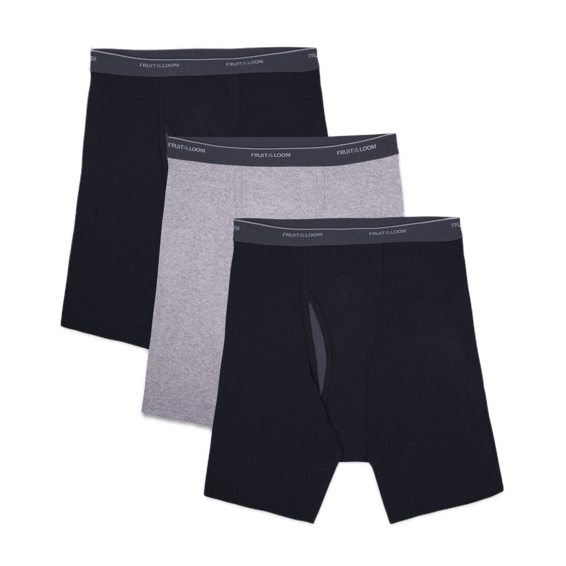 Fruit of the Loom® Men's Eversoft® CoolZone® Fly Boxer Briefs - 6 Pack - QC Supply -