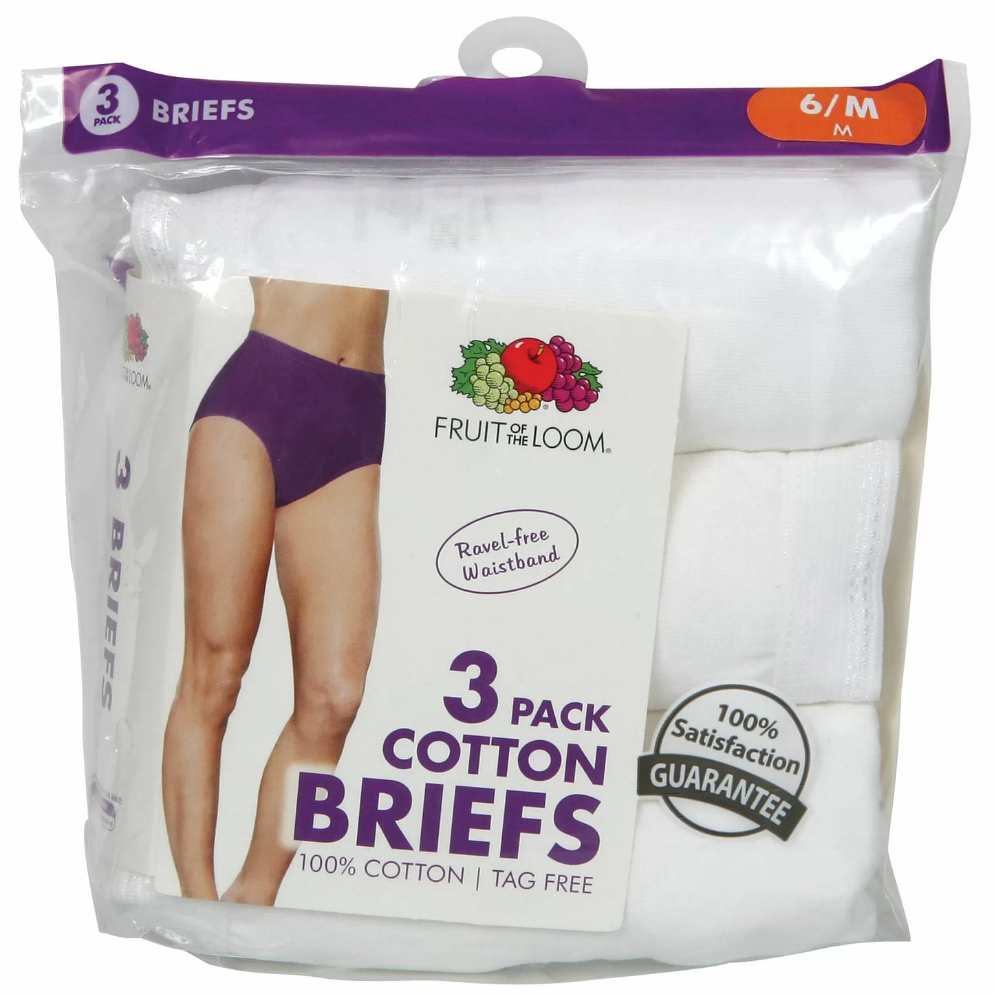 Fruit of the Loom® Women's Cotton Briefs - 3 Pk. - QC Supply -