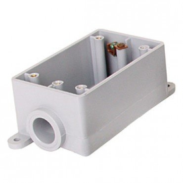 FS PVC Single Gang Box - QC Supply -