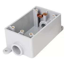 FSC PVC Single Gang Box - QC Supply -