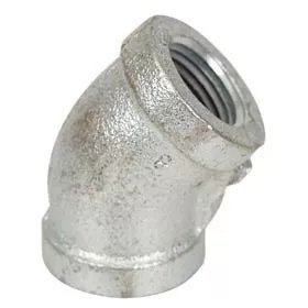 Galvanized 45Вє Elbow - 3/4" - QC Supply -