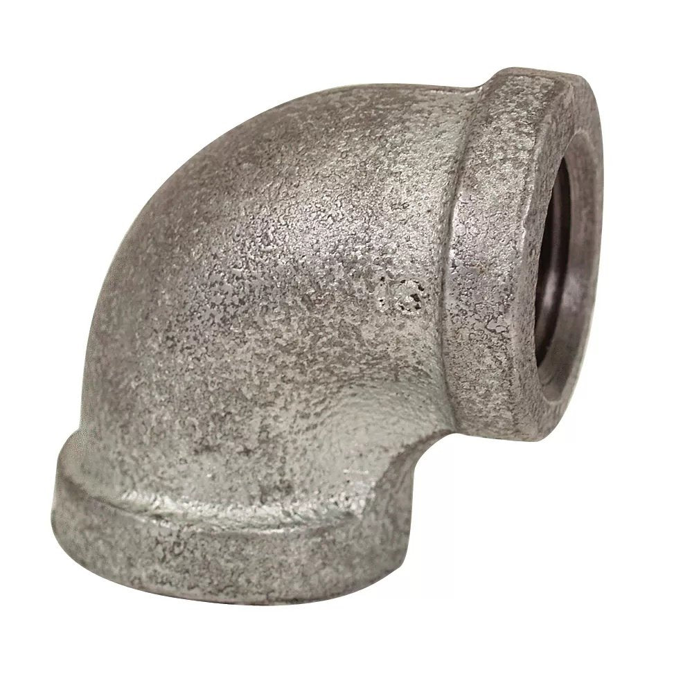 Galvanized 90Вє Elbow - 1/2" - QC Supply -