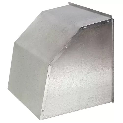 Galvanized All - Weather Hood - 12" - QC Supply -