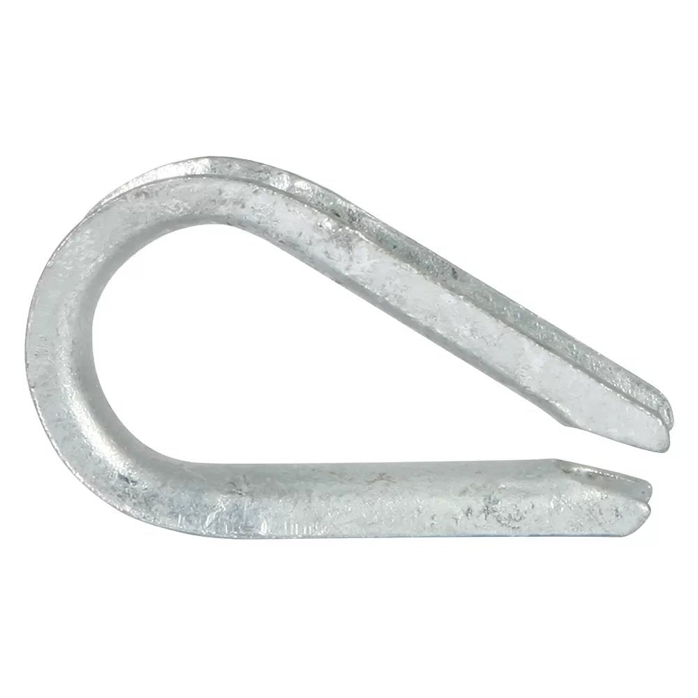 Galvanized Cable Thimble - 1/4" - QC Supply -