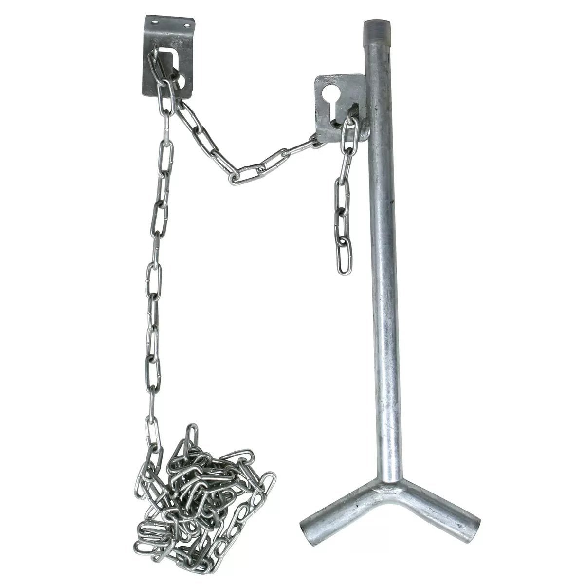 Galvanized Steel Swinging Waterer Kit - Double - QC Supply -