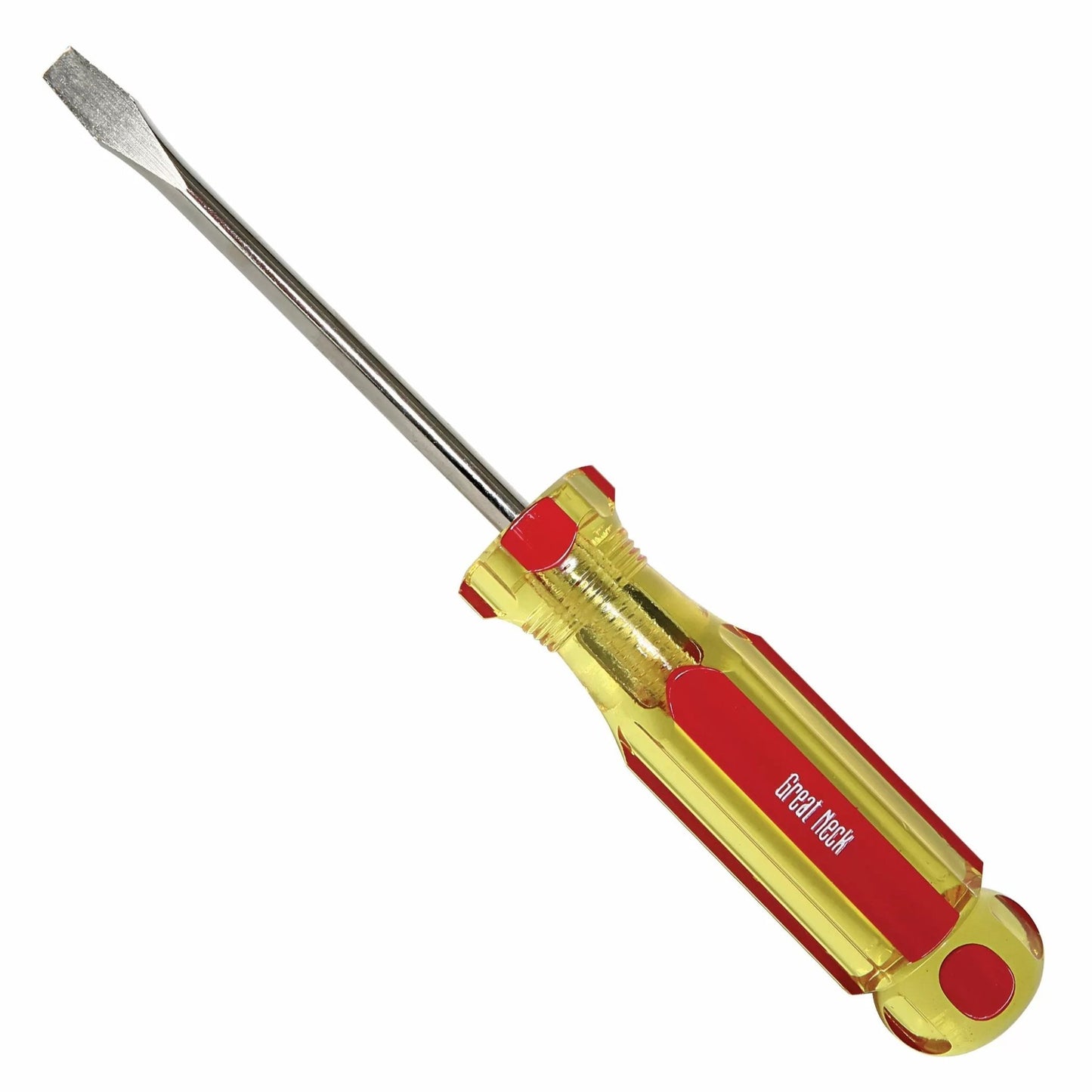 Great Neck 1/4" x 4" Flat Head Screwdriver - QC Supply -