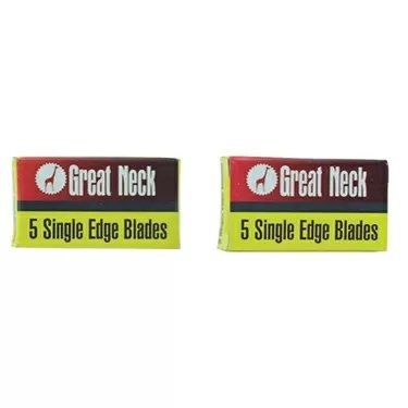 Great Neck Razor Scraper Blades - 10 Pack - QC Supply -