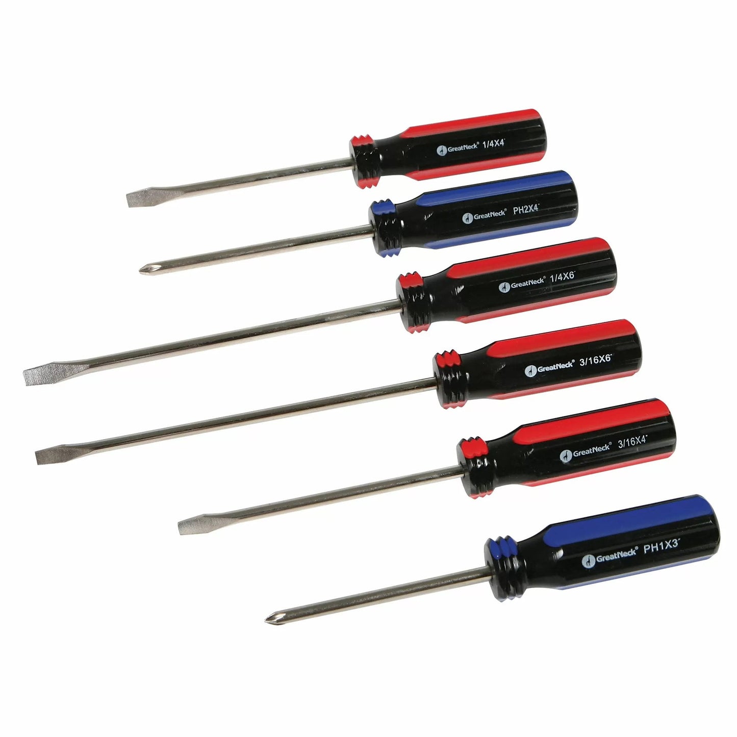 GreatNeck® 6 - Piece Screwdriver Set - QC Supply -