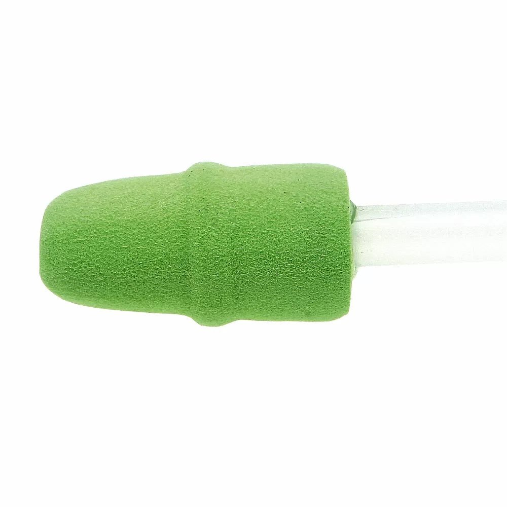 Green Gilt Foam Tip Catheter without Handle - QC Supply -
