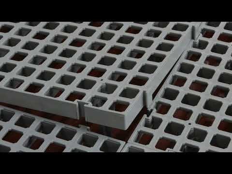 Hatchingtime Slat Flooring Small Hole, Short Legs - QC Supply -
