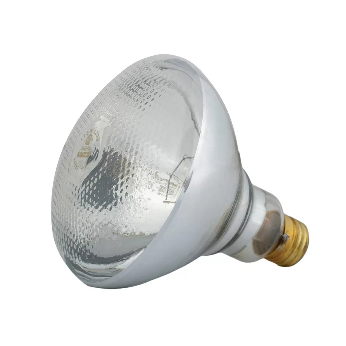 Heavy - Duty Hard Clear Glass Heat Bulb - 175 Watt - QC Supply -