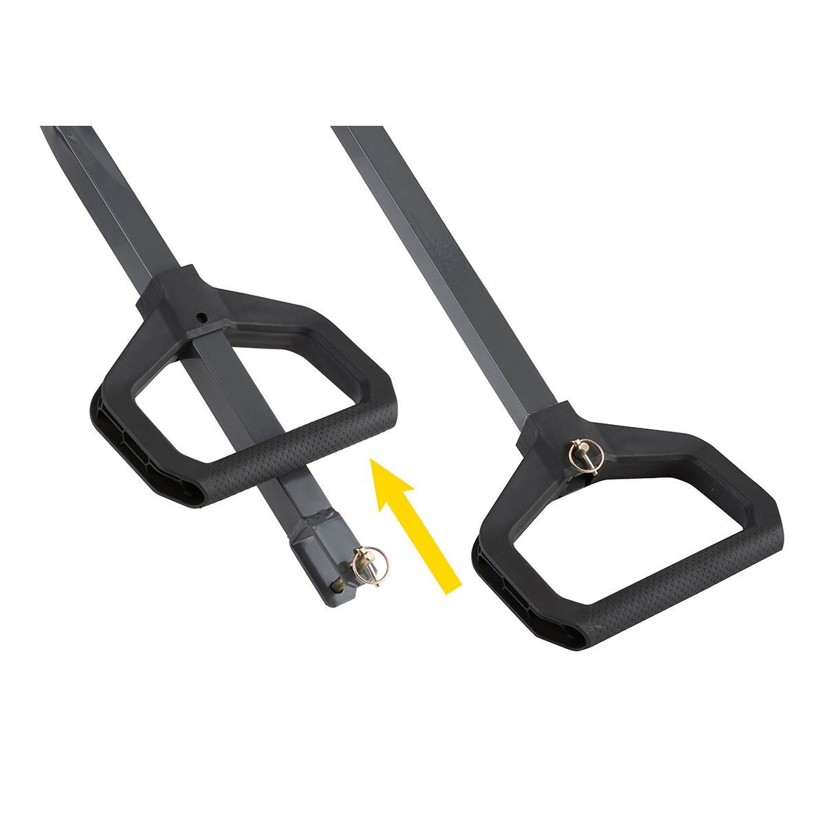 Heavy Duty Poly Yard Dump Cart - 12 Cubic Foot - QC Supply -