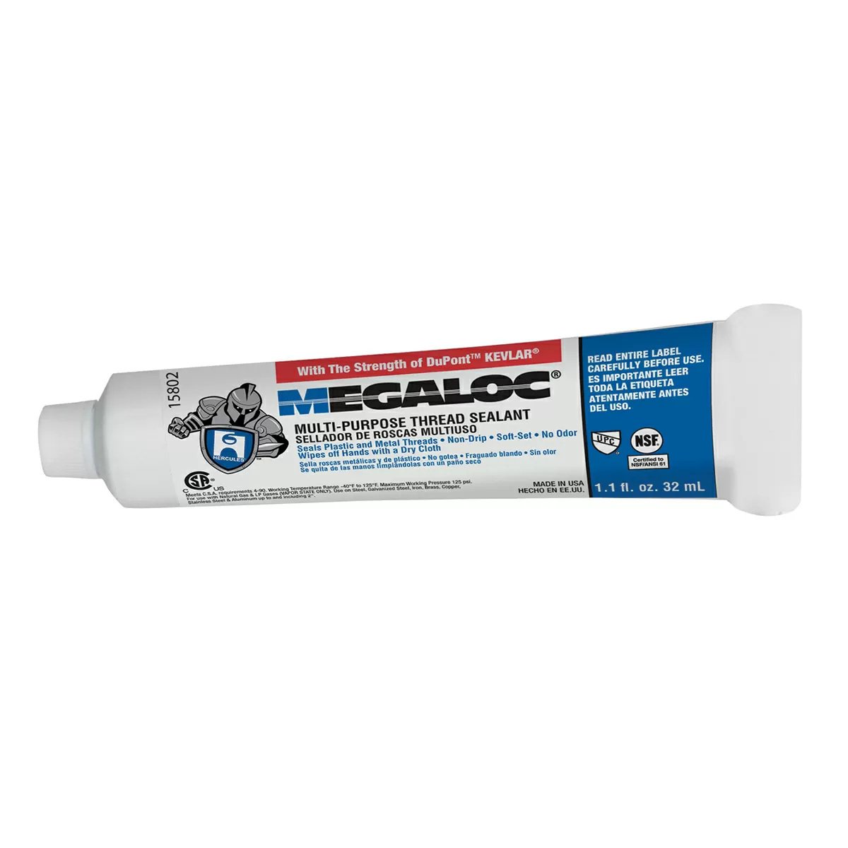 Hercules® Megaloc® Thread Sealant - 1.1 oz - QC Supply -