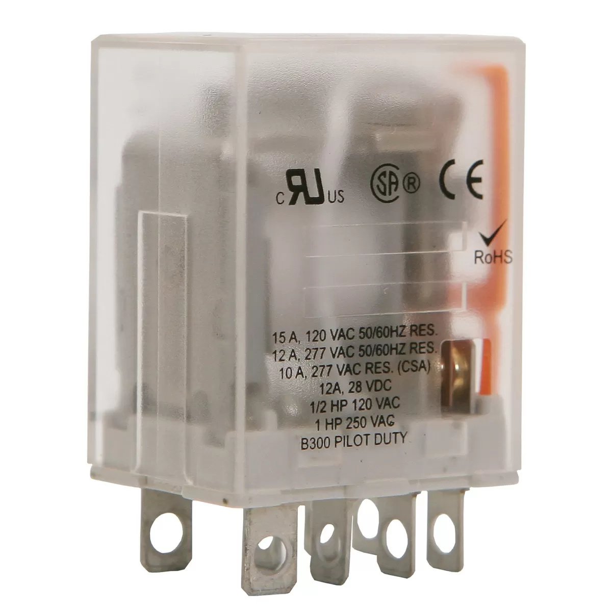 Hired - Hand® 8 Pin Relay, 120V for PTCU - QC Supply -