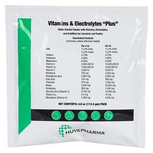 Huvepharma® Vitamins & Electrolytes "Plus" - 4 oz. - QC Supply -