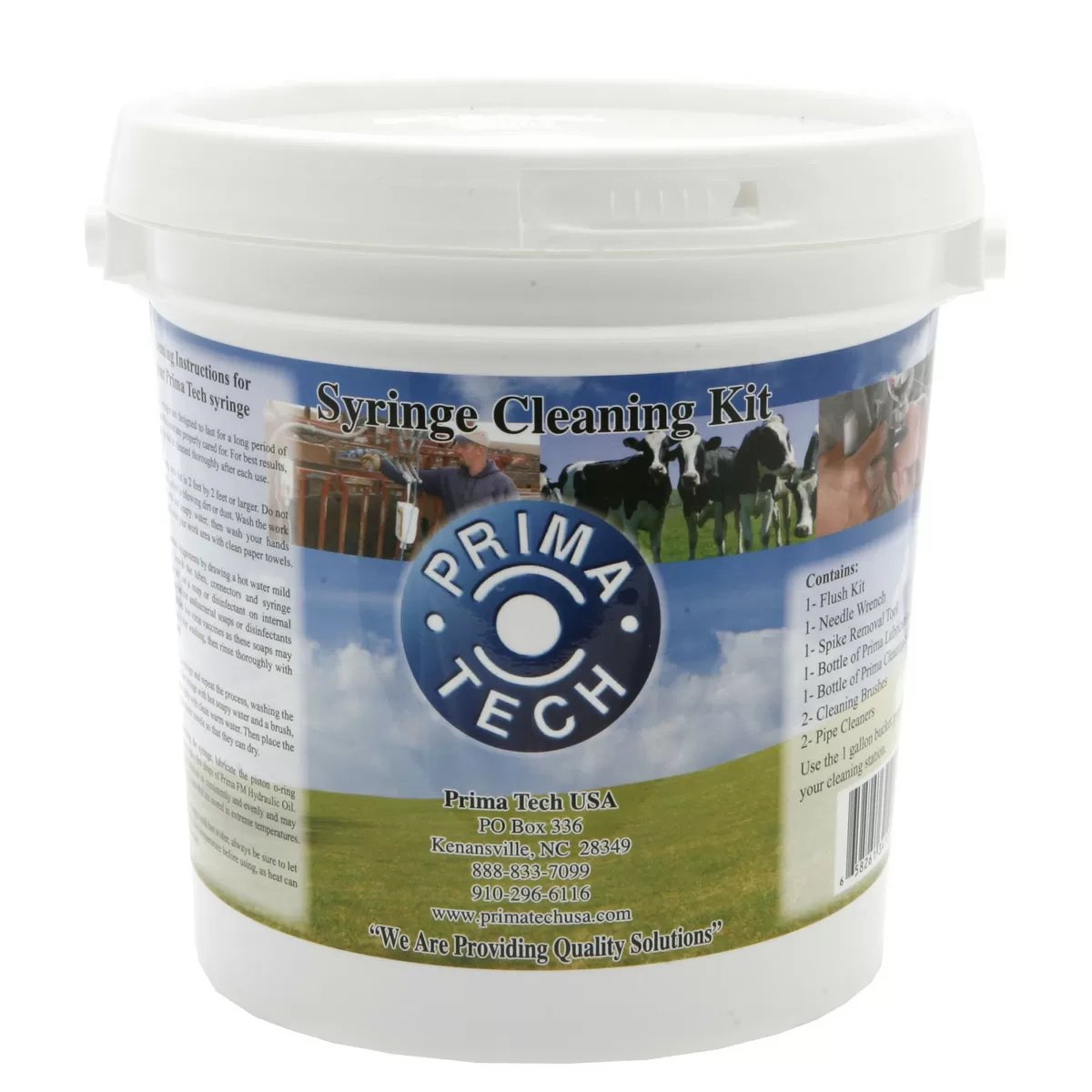 Ideal® Prima® Portable Syringe Cleaning Kit - QC Supply -