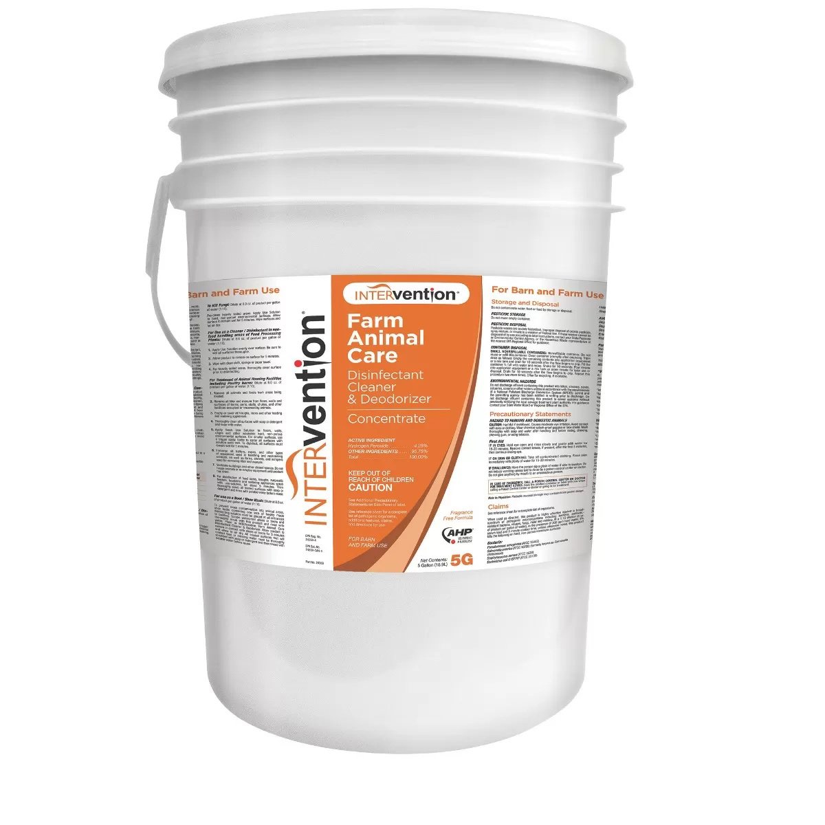 Intervention® Concentrate Disinfectant - For Farm Animal Care - QC Supply -