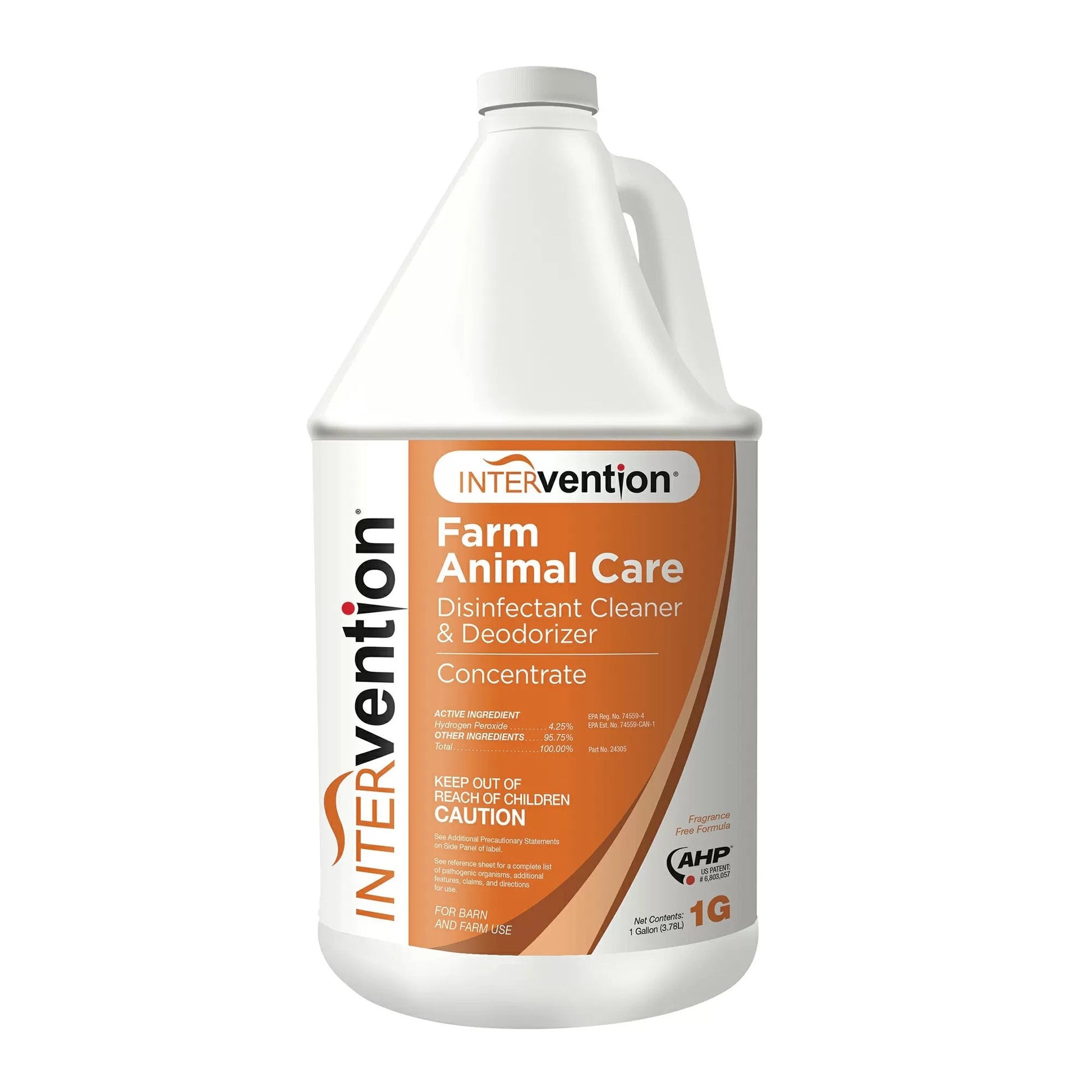 Intervention® Concentrate Disinfectant - For Farm Animal Care - QC Supply -