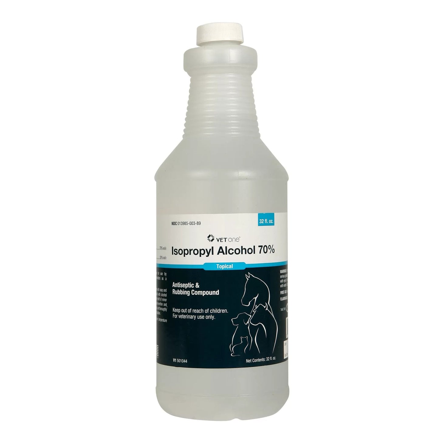 Isopropyl Alcohol 70% - 32 oz Bottle - QC Supply -