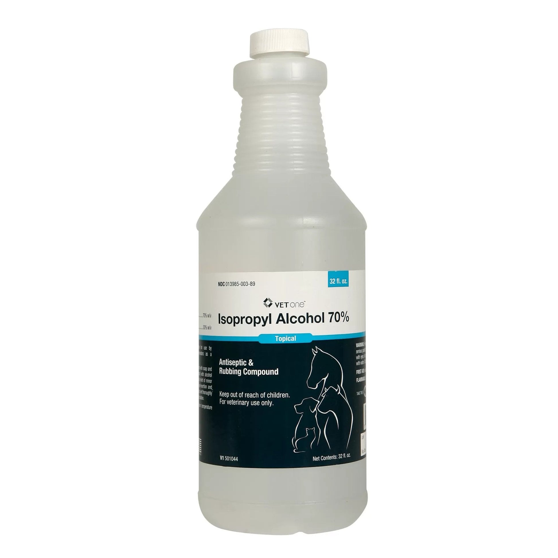 Isopropyl Alcohol 70% - 32 oz Bottle - QC Supply -