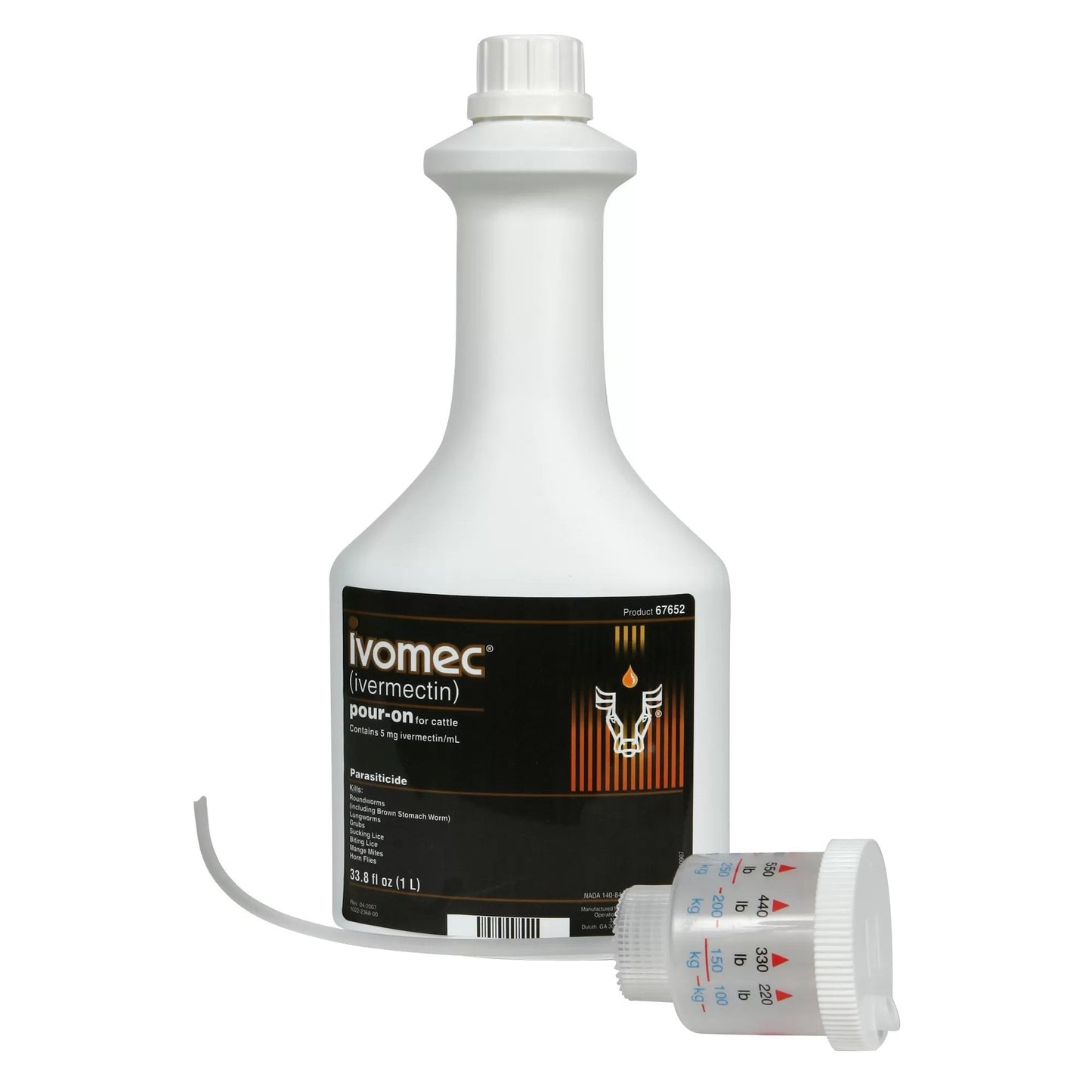 Ivomec® Pour - On for Cattle (Merial) - 1000 mL - QC Supply -