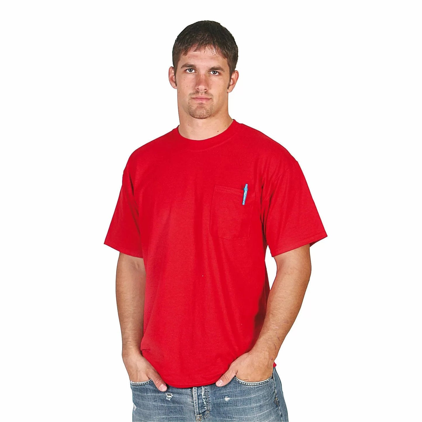 JERZEES® DRI - POWER® Active Pocket T-Shirt - QC Supply -