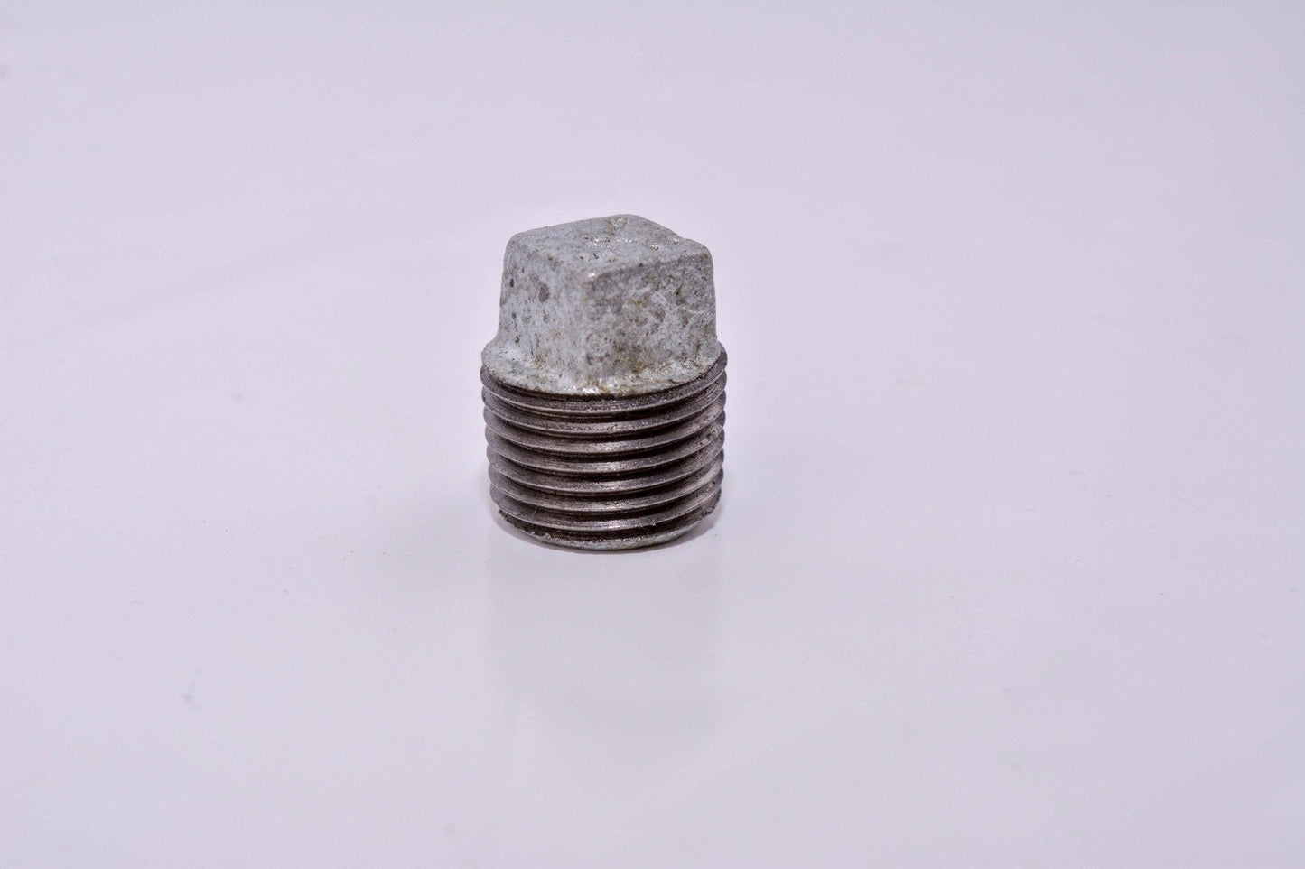 JMF Galvanized 1/2" Square Head Plug - QC Supply -