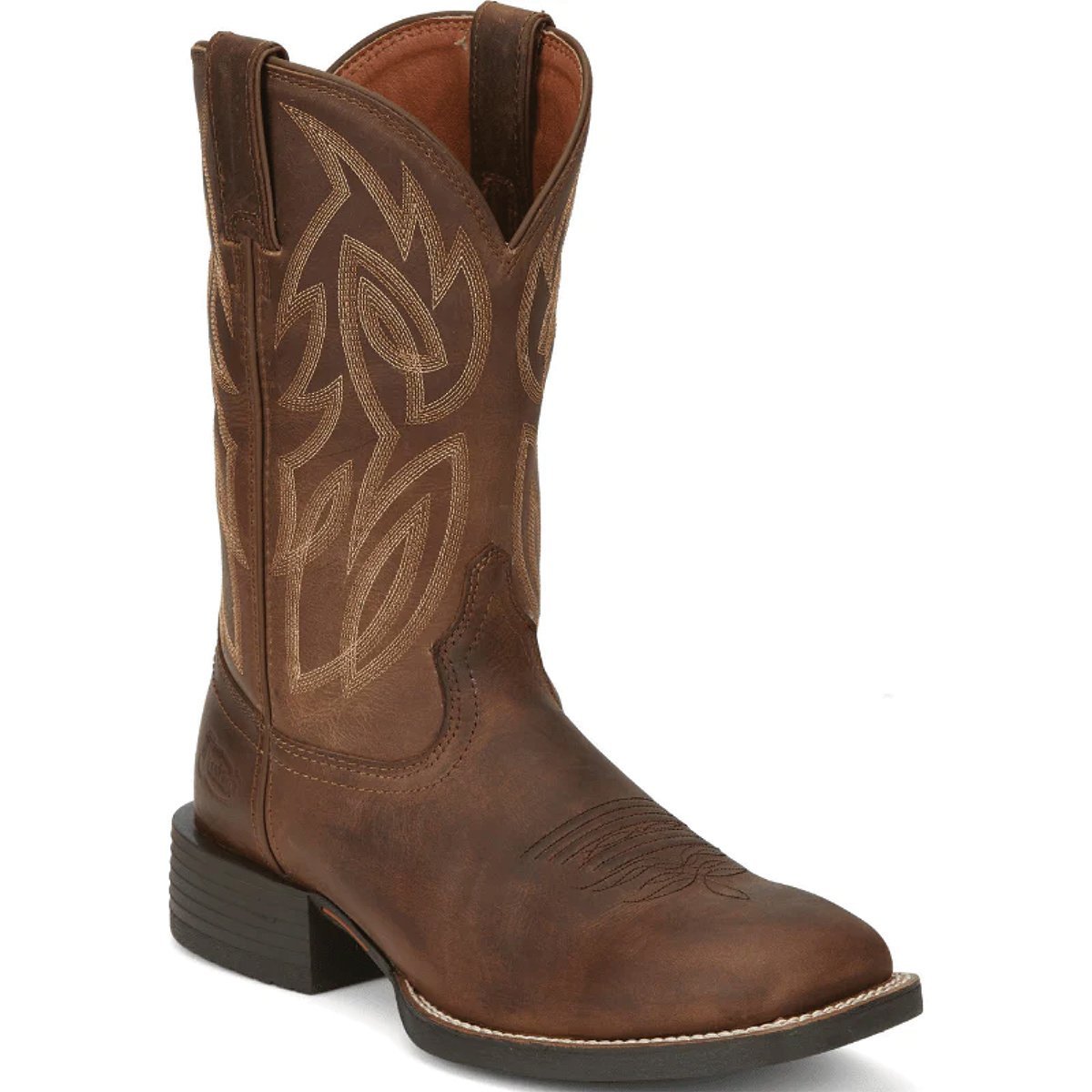 Justin® Canter 11" Western Boots - Dusky Brown - QC Supply -