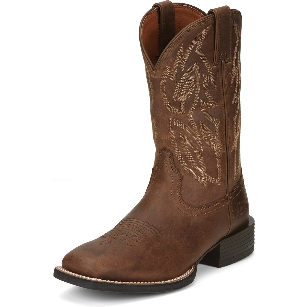 Justin® Canter 11" Western Boots - Dusky Brown - QC Supply -