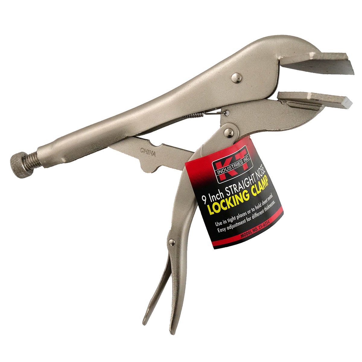 K - T Industries® Straight Welding Locking Pliers - QC Supply -