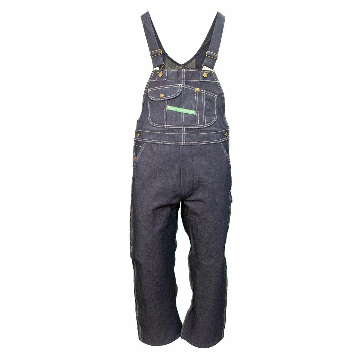 Key® Denim Unlined Bib Overall - Blue Denim - QC Supply -